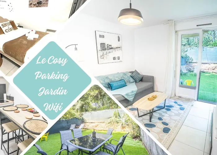 Le Cosy Wifi Clim Jardin Top Pros Servicesconciergerie Montpellier